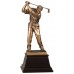 Male Bronze Resin Golfers